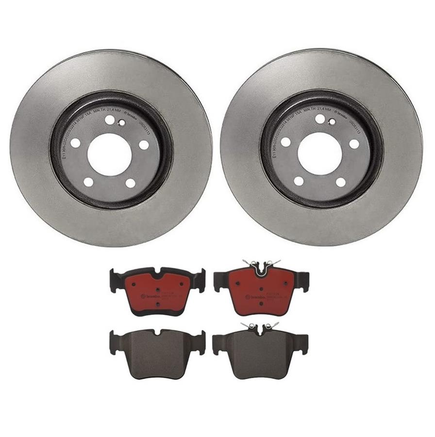 Brembo Disc Brake Pad and Rotor Kits KT00C15