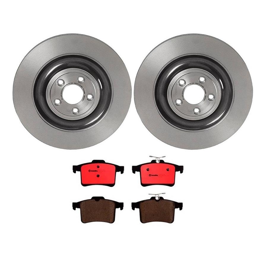 Brembo Disc Brake Pad and Rotor Kits KT00C16