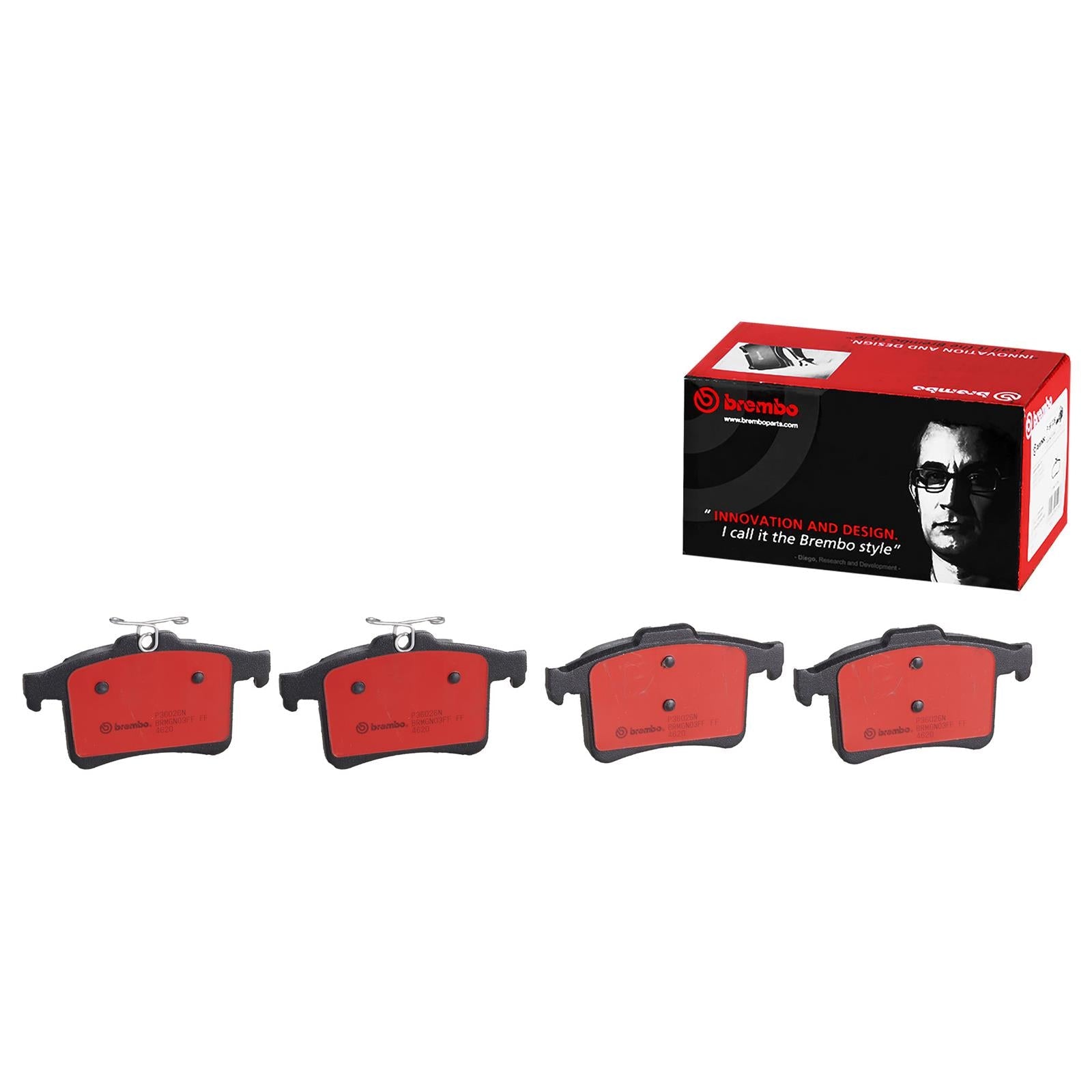 Brembo Disc Brake Pad and Rotor Kits KT04516