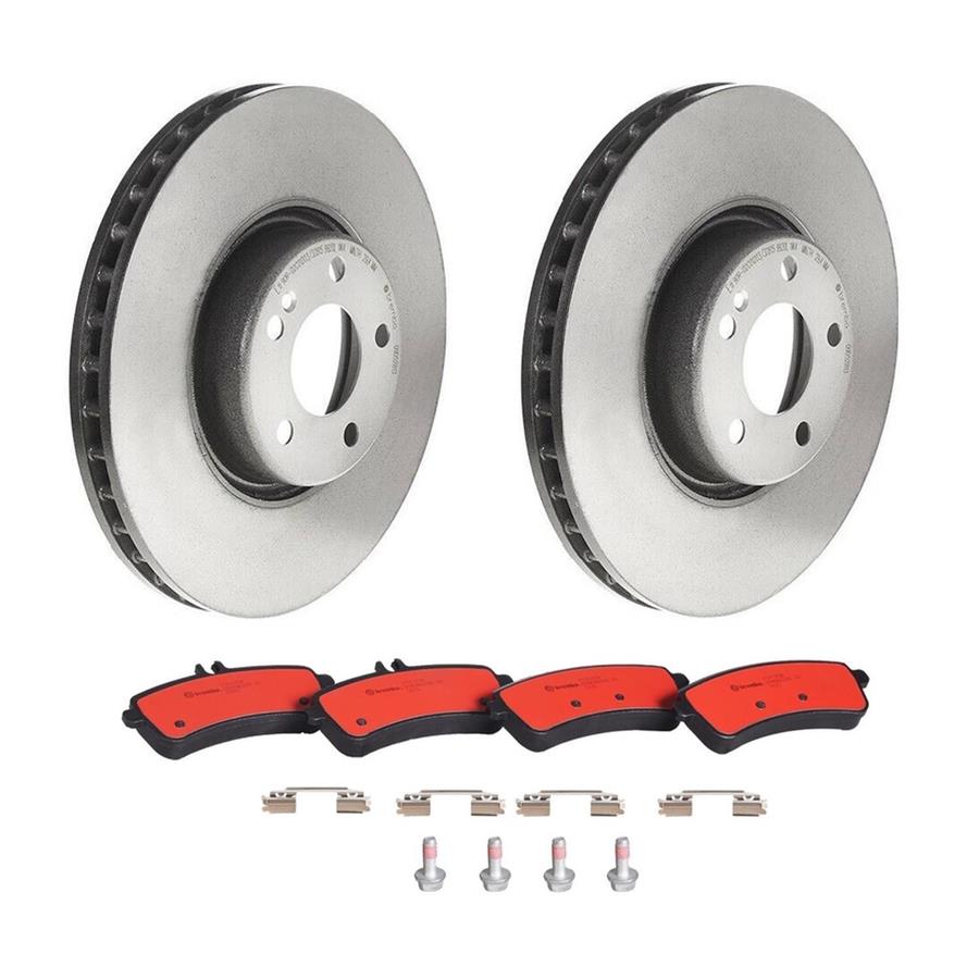 Brembo Disc Brake Pad and Rotor Kits KT00C17
