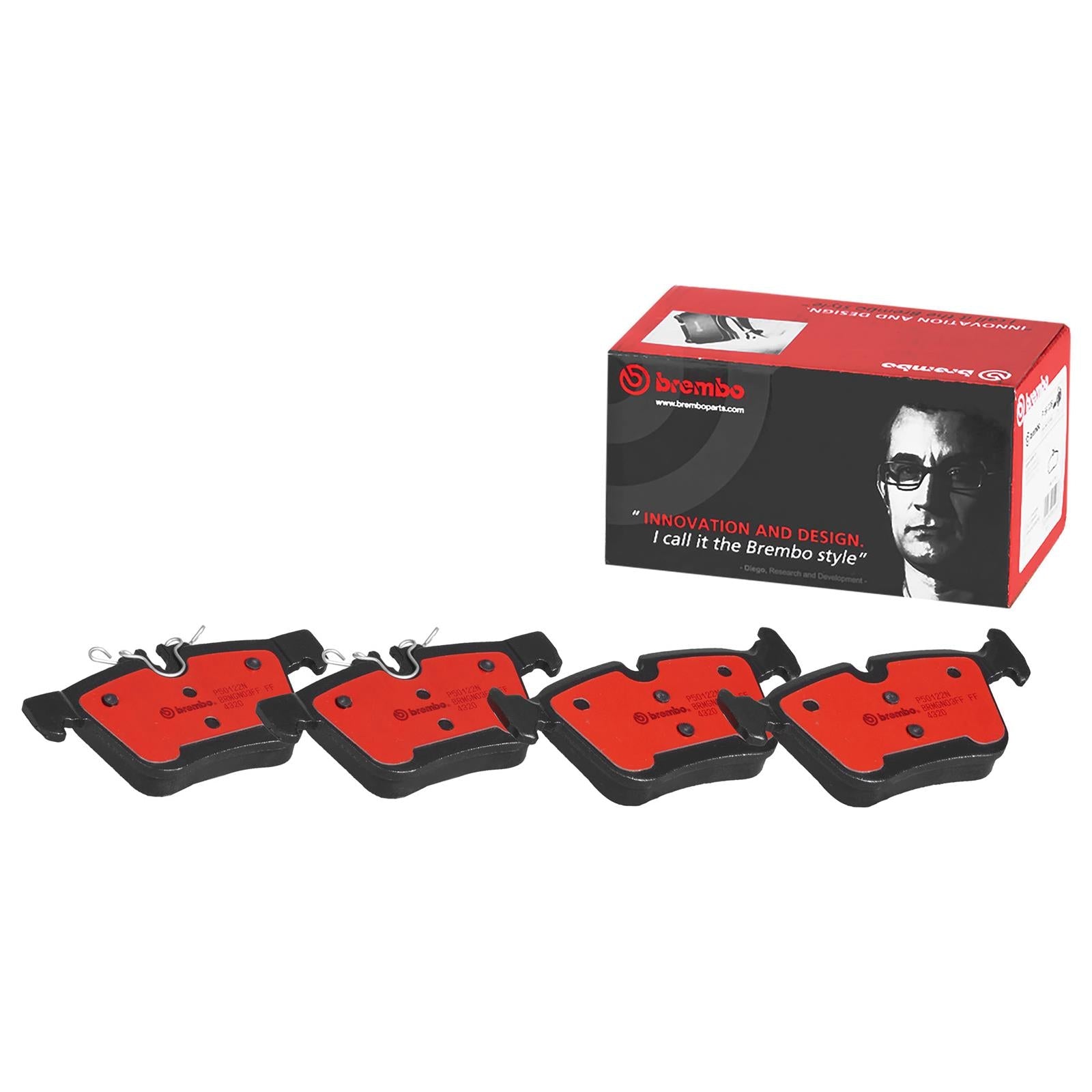 Brembo Disc Brake Pad and Rotor Kits KT04033