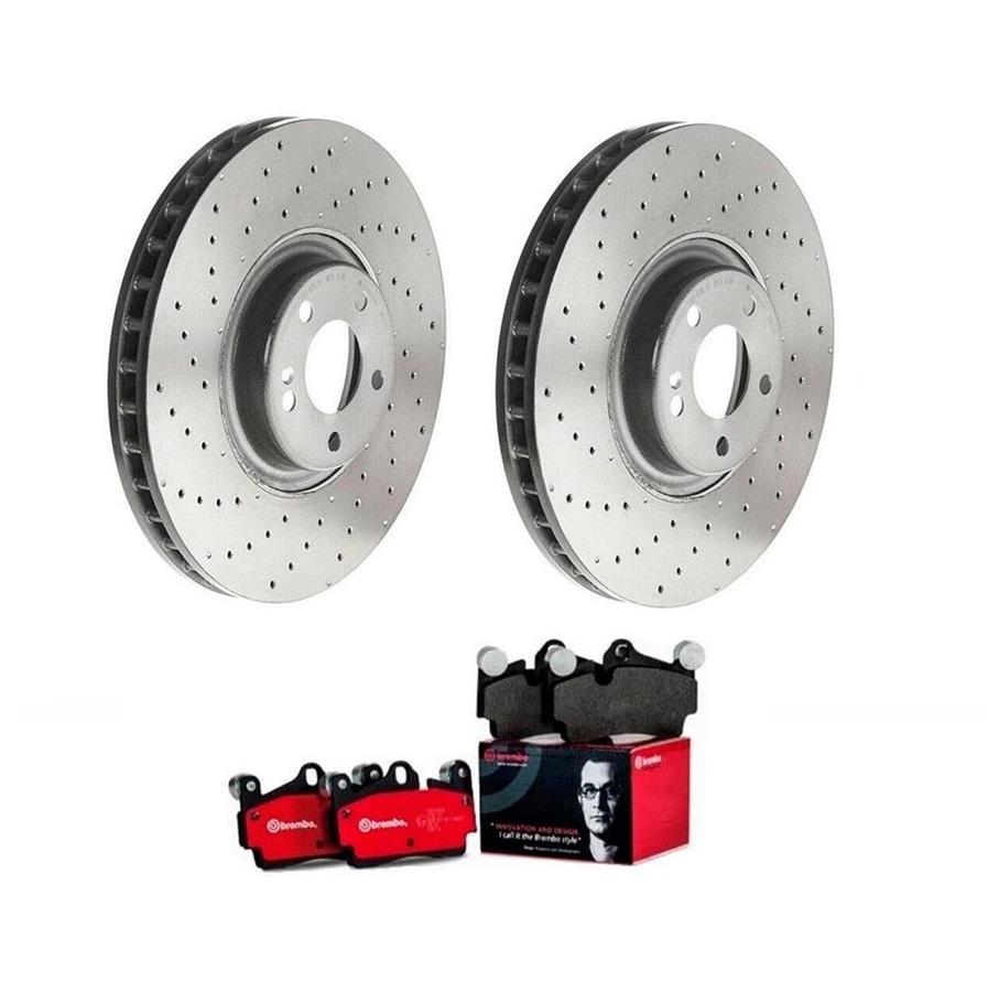 Brembo Disc Brake Pad and Rotor Kits KT00C23