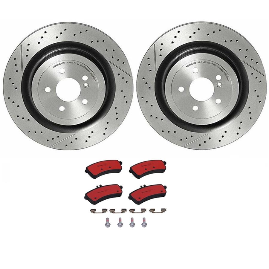 Brembo Disc Brake Pad and Rotor Kits KT00C26
