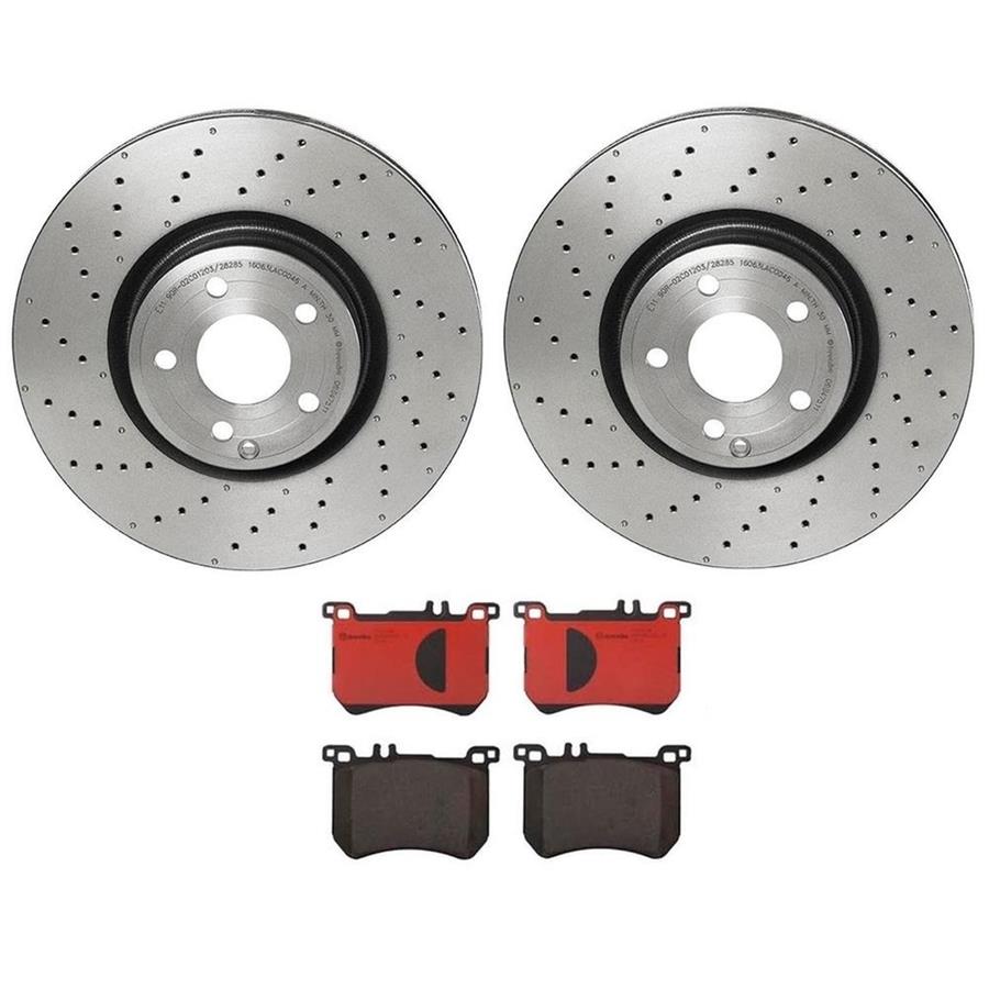 Brembo Disc Brake Pad and Rotor Kits KT00C33