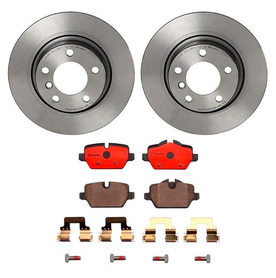 Brembo Disc Brake Pad and Rotor Kits KT00C34