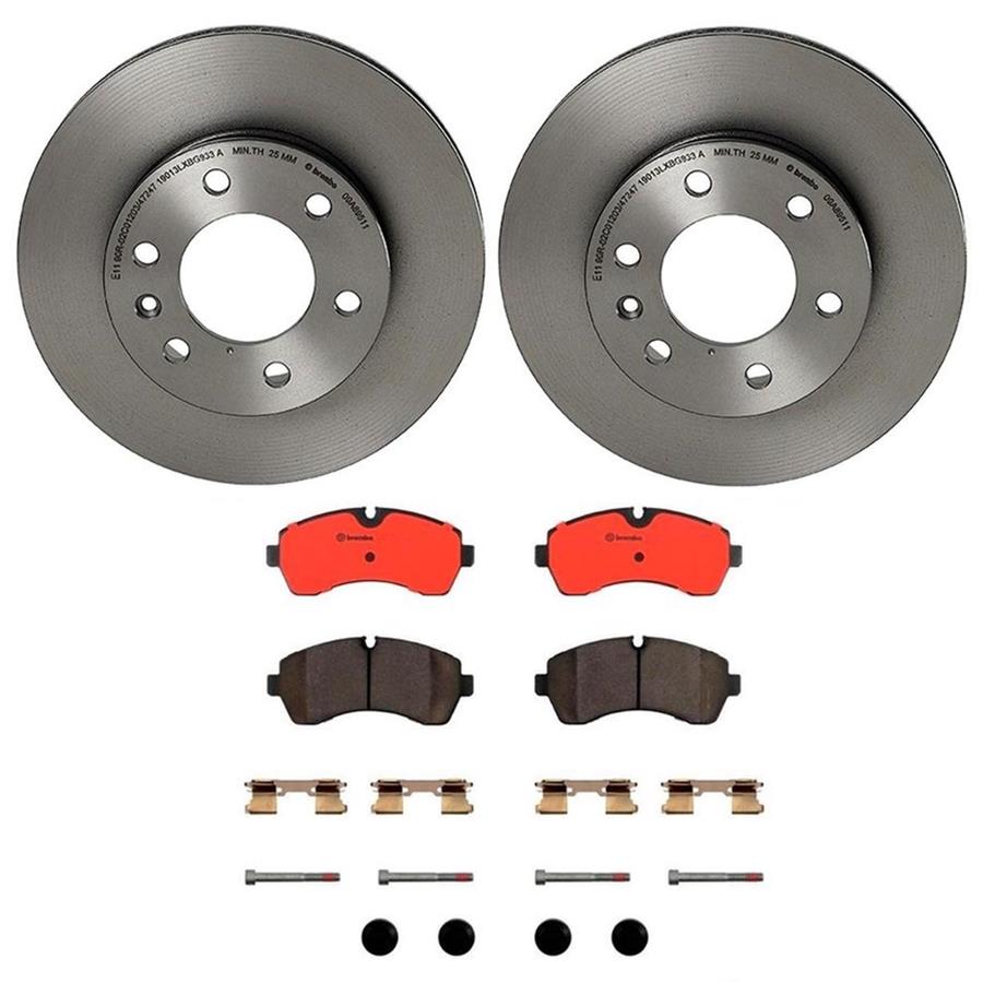 Brembo Disc Brake Pad and Rotor Kits KT00C35