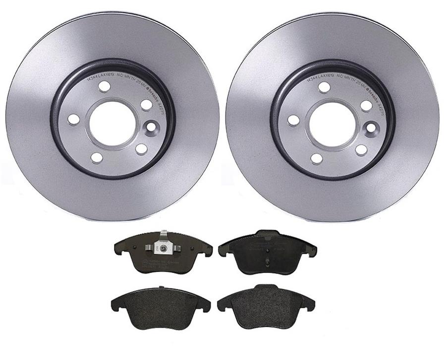 Brembo Disc Brake Pad and Rotor Kits KT04005