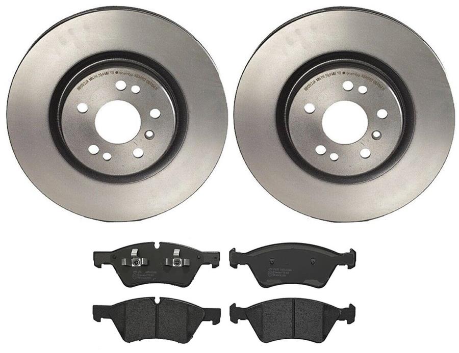 Brembo Disc Brake Pad and Rotor Kits KT04009
