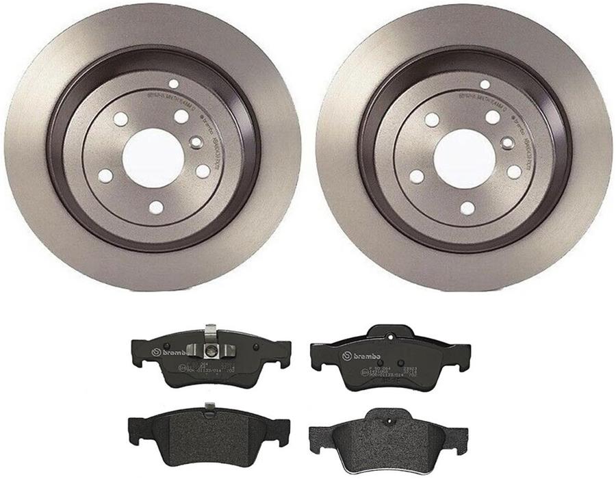 Brembo Disc Brake Pad and Rotor Kits KT04010