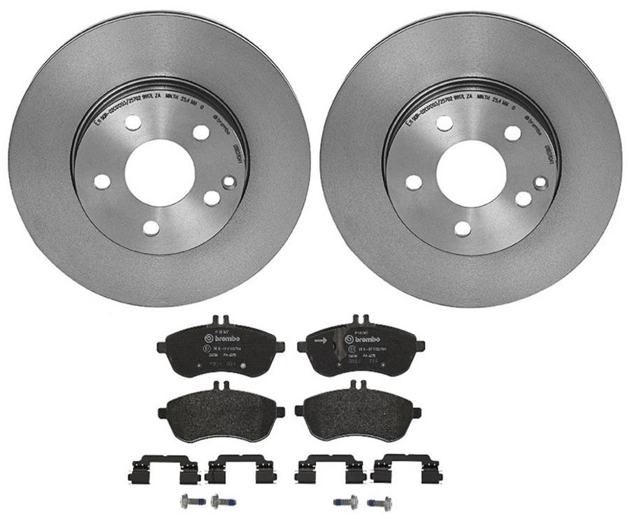 Brembo Disc Brake Pad and Rotor Kits KT04013