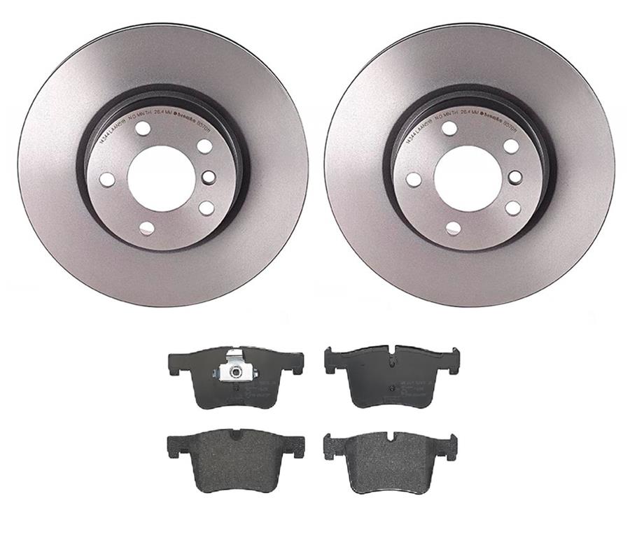Brembo Disc Brake Pad and Rotor Kits KT04015