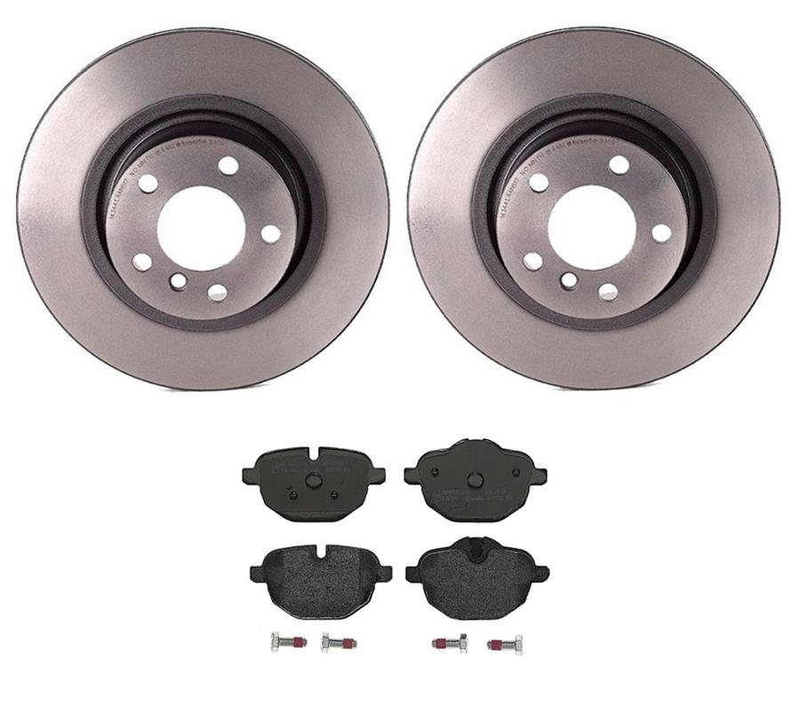Brembo Disc Brake Pad and Rotor Kits KT04016