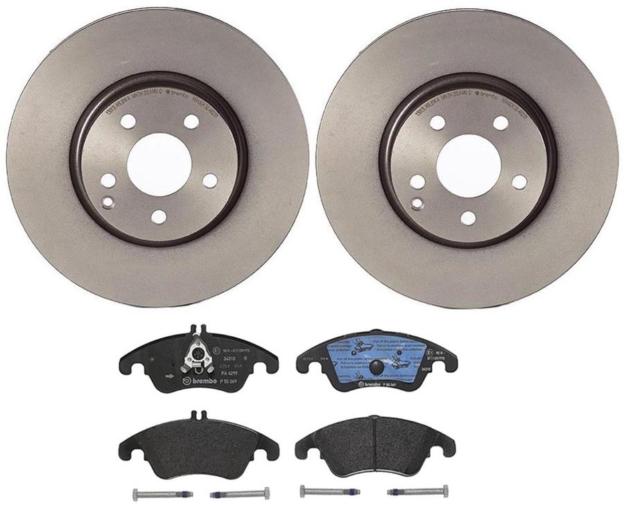 Brembo Disc Brake Pad and Rotor Kits KT04017