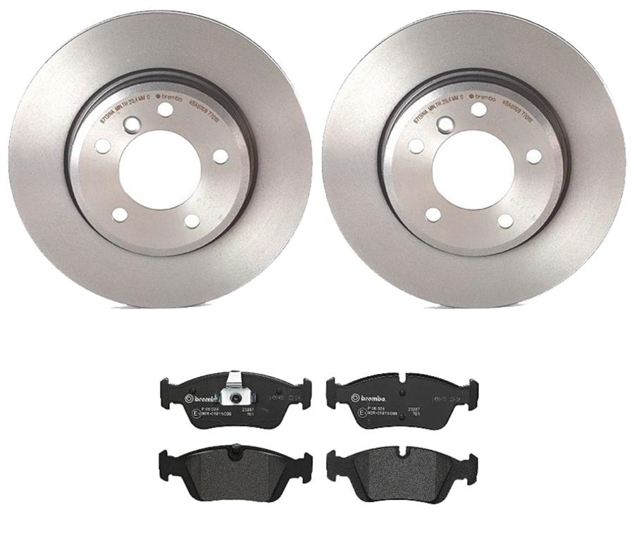 Brembo Disc Brake Pad and Rotor Kits KT04047