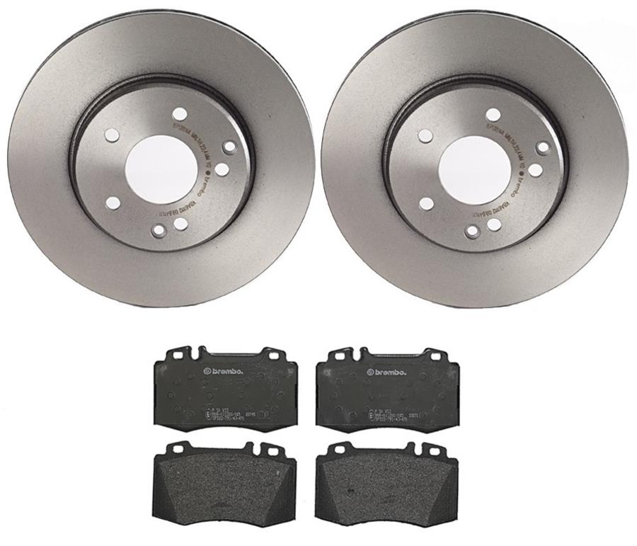 Brembo Disc Brake Pad and Rotor Kits KT04051