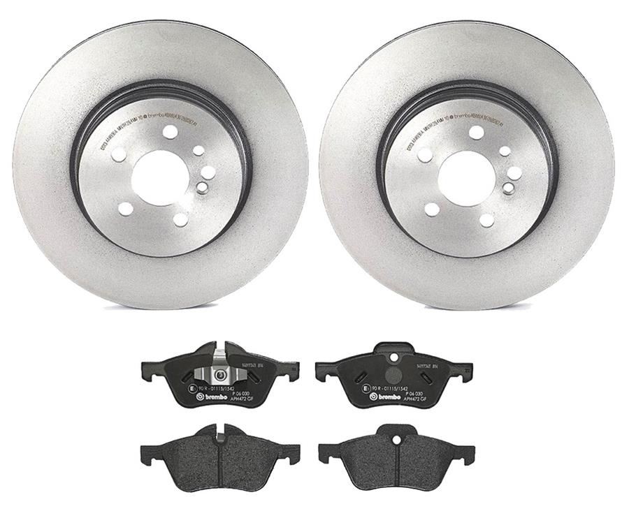 Brembo Disc Brake Pad and Rotor Kits KT04053