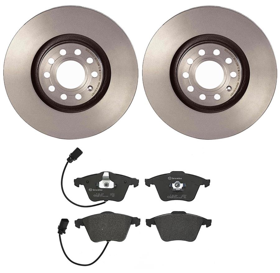 Brembo Disc Brake Pad and Rotor Kits KT04074