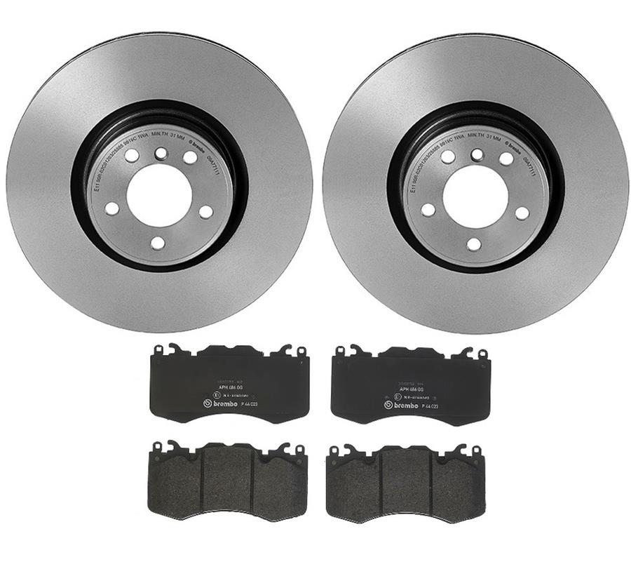 Brembo Disc Brake Pad and Rotor Kits KT04084
