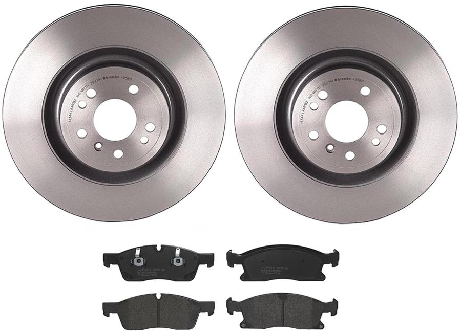 Brembo Disc Brake Pad and Rotor Kits KT04092