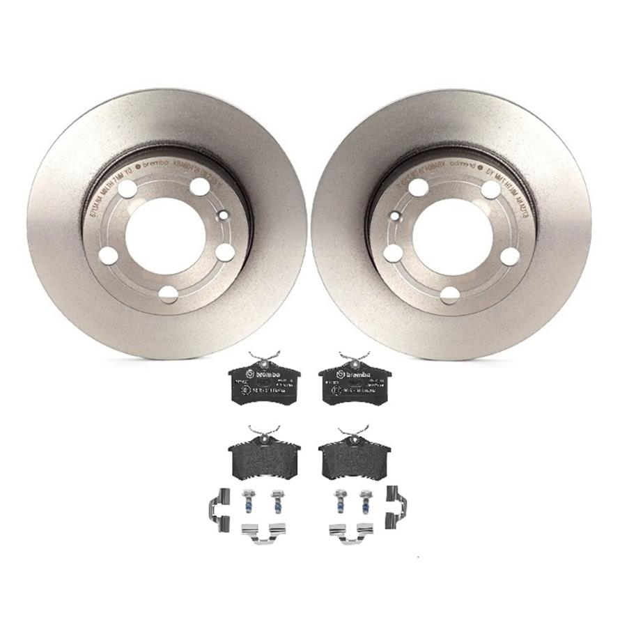 Brembo Disc Brake Pad and Rotor Kits KT04125