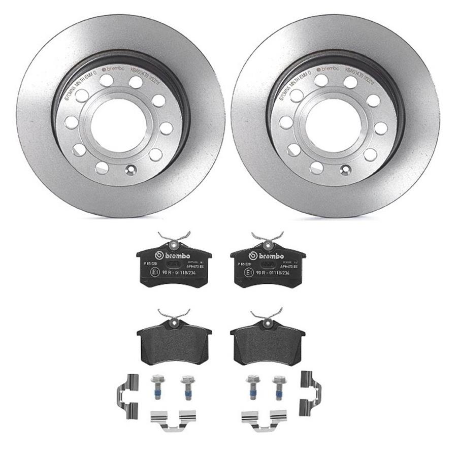 Brembo Disc Brake Pad and Rotor Kits KT04132