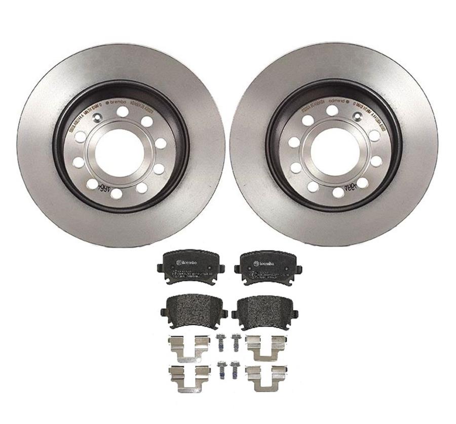 Brembo Disc Brake Pad and Rotor Kits KT04135