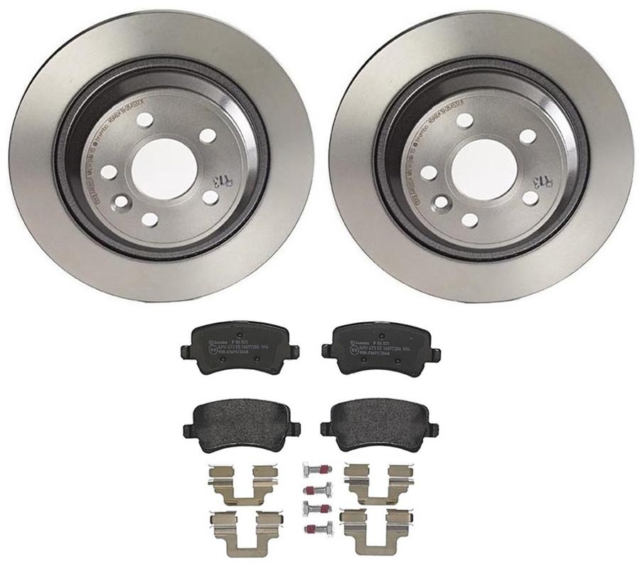 Brembo Disc Brake Pad and Rotor Kits KT04138