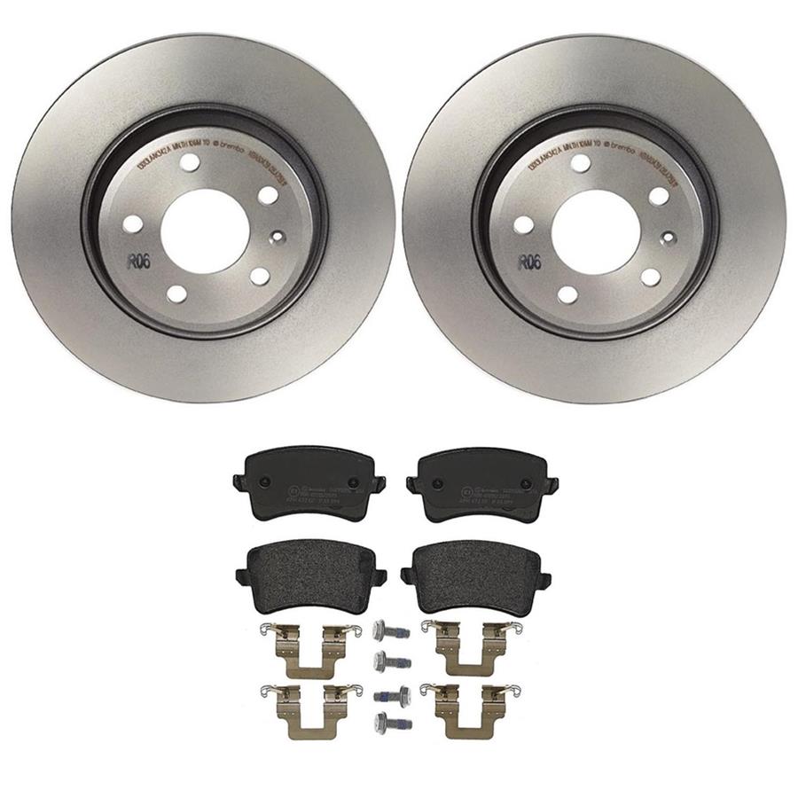 Brembo Disc Brake Pad and Rotor Kits KT04141