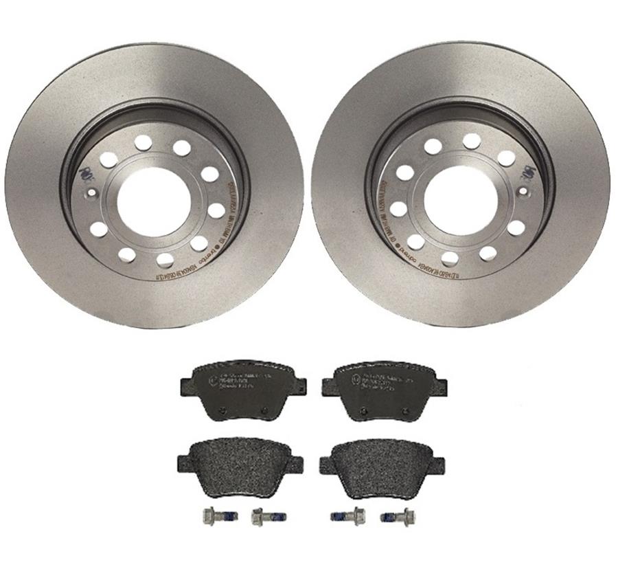 Brembo Disc Brake Pad and Rotor Kits KT04143