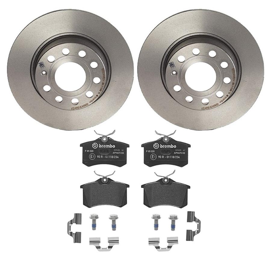 Brembo Disc Brake Pad and Rotor Kits KT04144