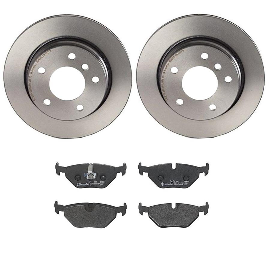 Brembo Disc Brake Pad and Rotor Kits KT04147