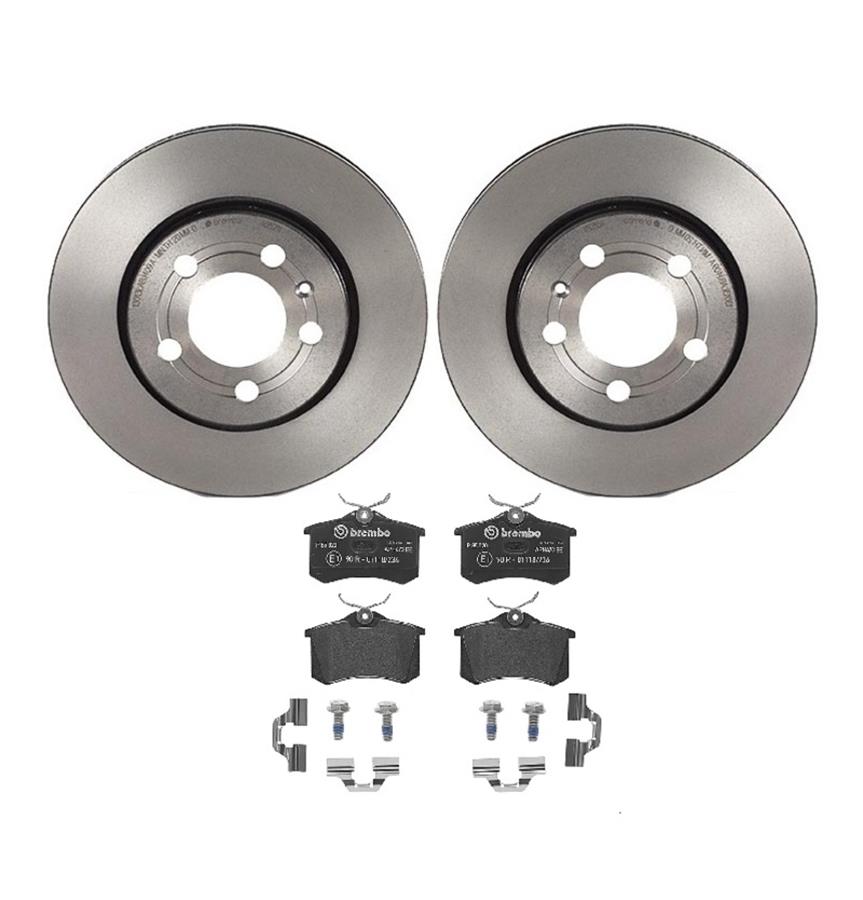 Brembo Disc Brake Pad and Rotor Kits KT04162