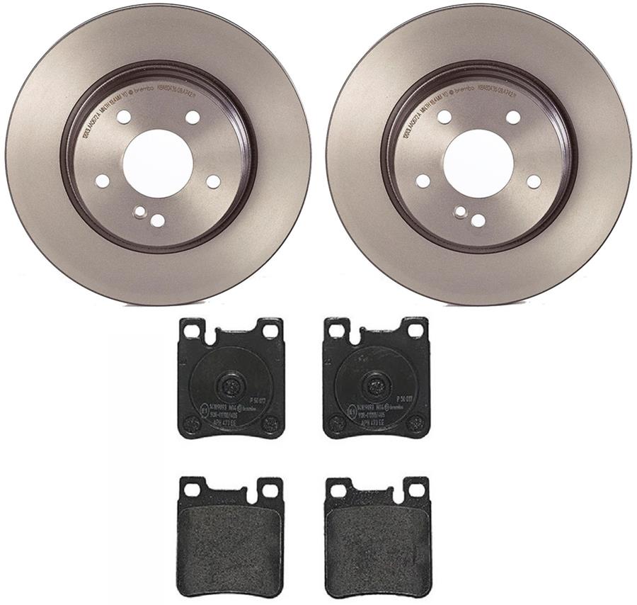 Brembo Disc Brake Pad and Rotor Kits KT04163
