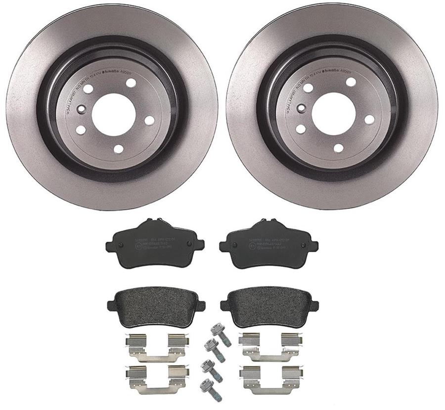 Brembo Disc Brake Pad and Rotor Kits KT04168