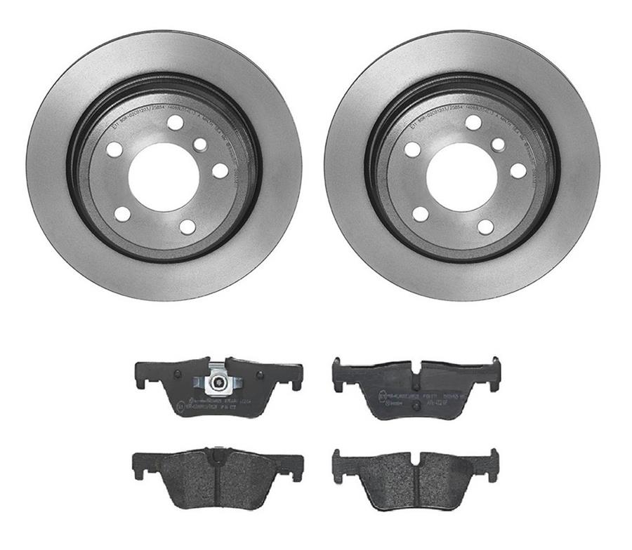 Brembo Disc Brake Pad and Rotor Kits KT04172