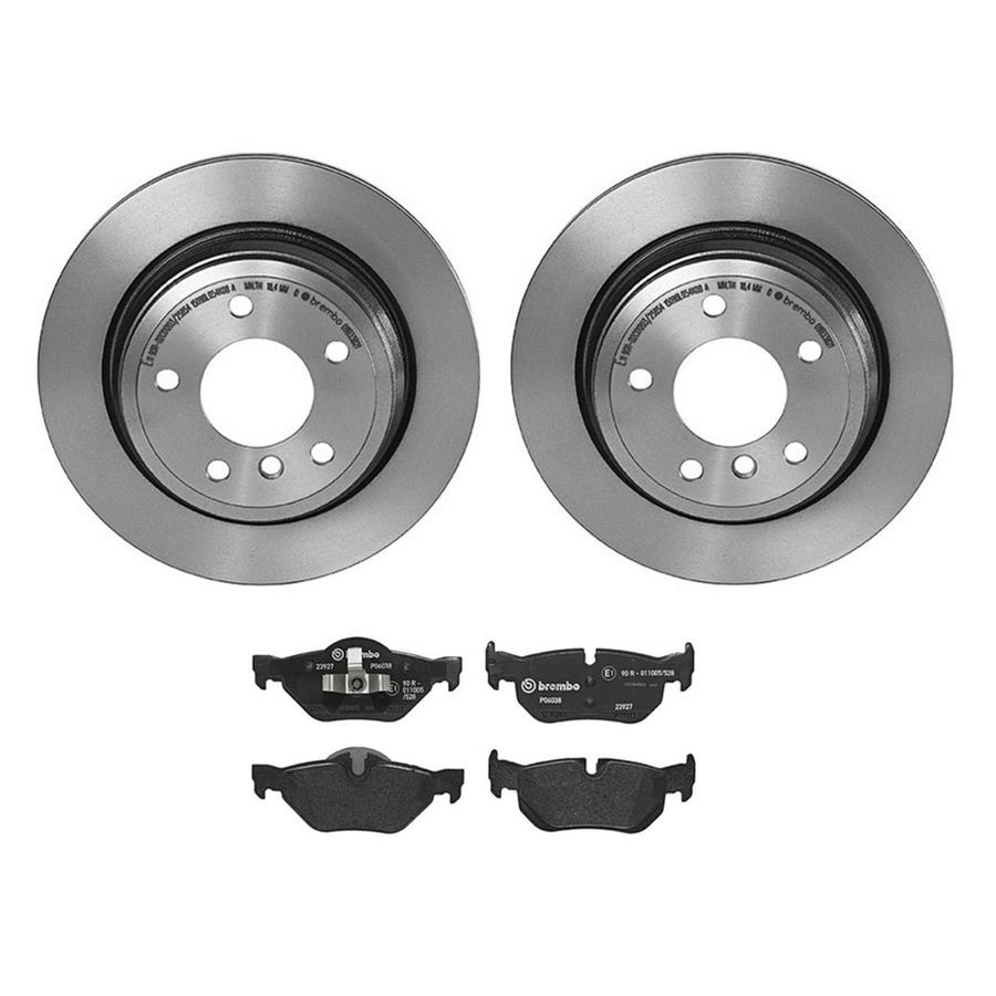 Brembo Disc Brake Pad and Rotor Kits KT04173