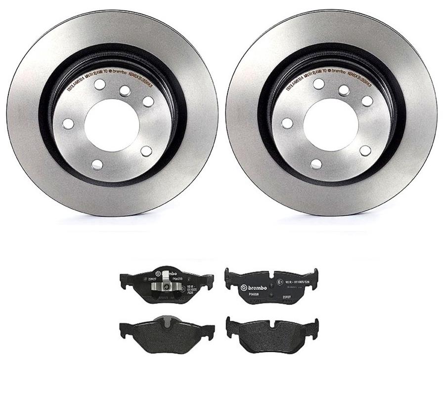 Brembo Disc Brake Pad and Rotor Kits KT04174