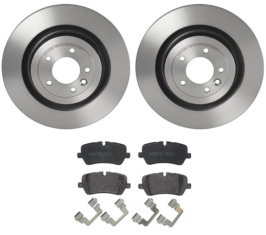 Brembo Disc Brake Pad and Rotor Kits KT04176