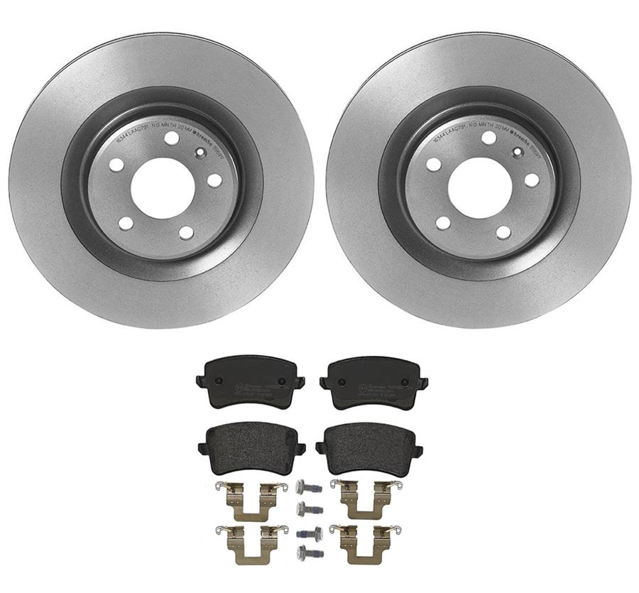 Brembo Disc Brake Pad and Rotor Kits KT04177