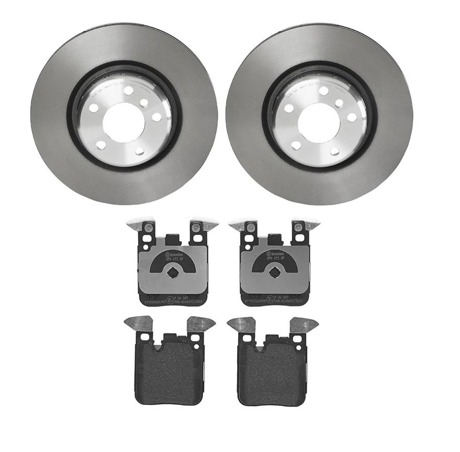 Brembo Disc Brake Pad and Rotor Kits KT04181