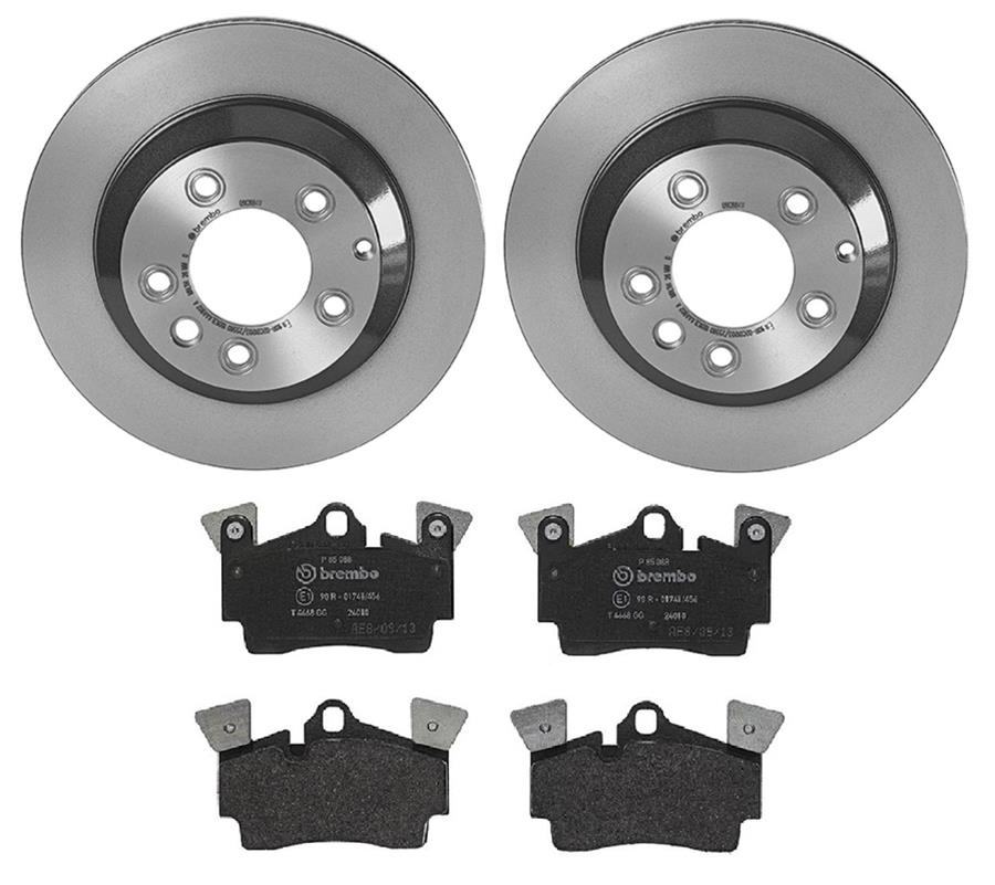 Brembo Disc Brake Pad and Rotor Kits KT04184
