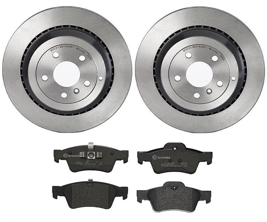 Brembo Disc Brake Pad and Rotor Kits KT04185