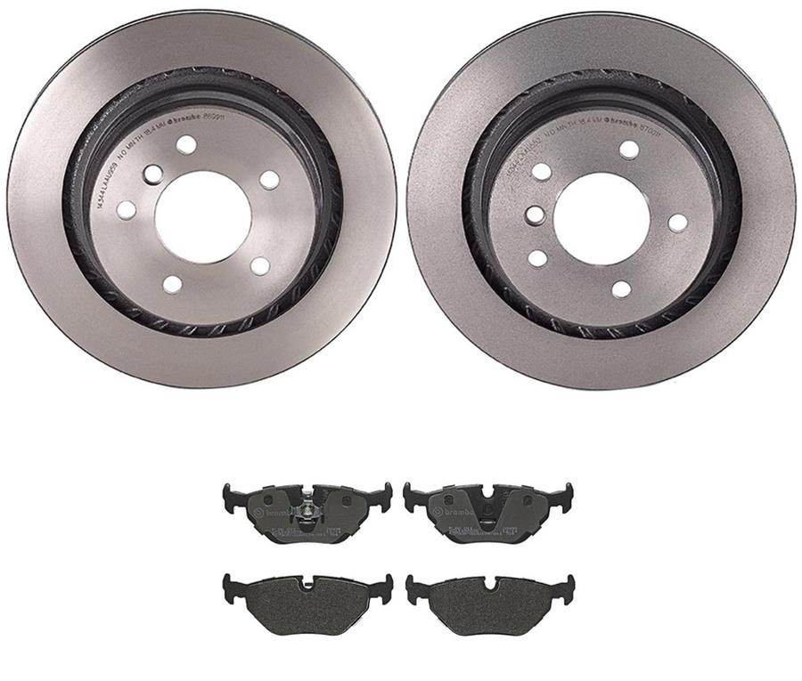 Brembo Disc Brake Pad and Rotor Kits KT04187