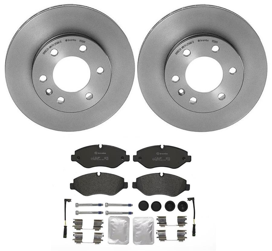 Brembo Disc Brake Pad and Rotor Kits KT04188