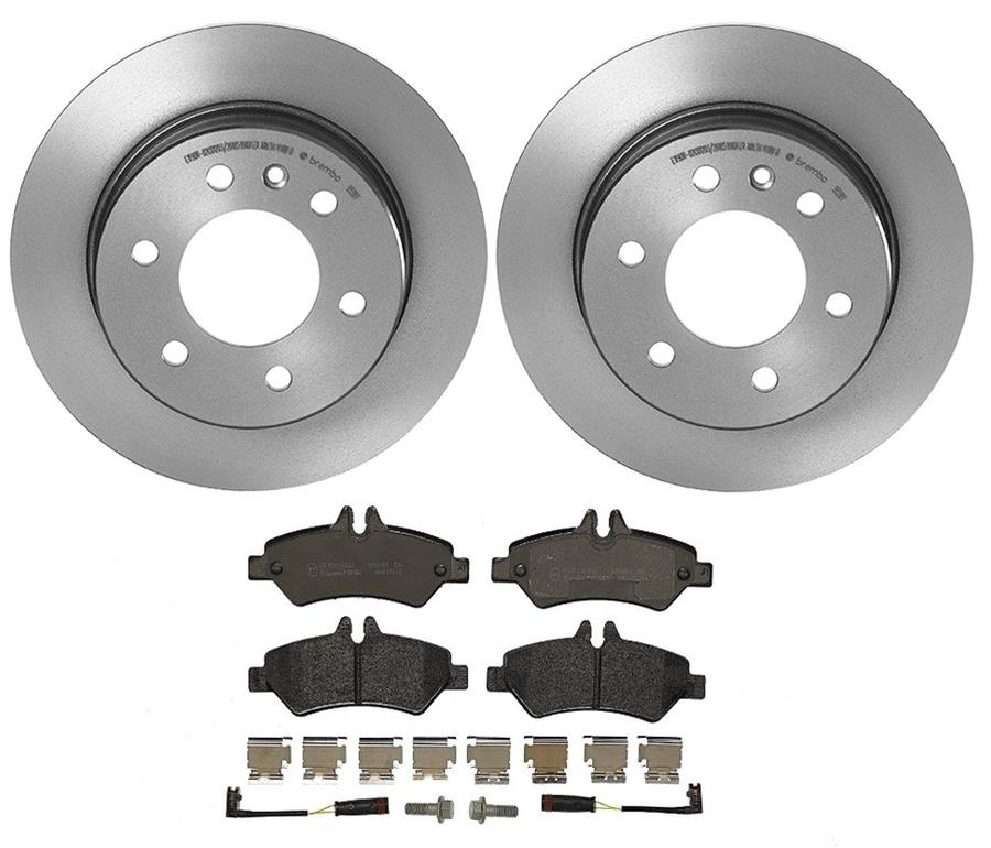 Brembo Disc Brake Pad and Rotor Kits KT04189