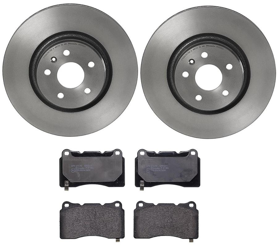 Brembo Disc Brake Pad and Rotor Kits KT04190