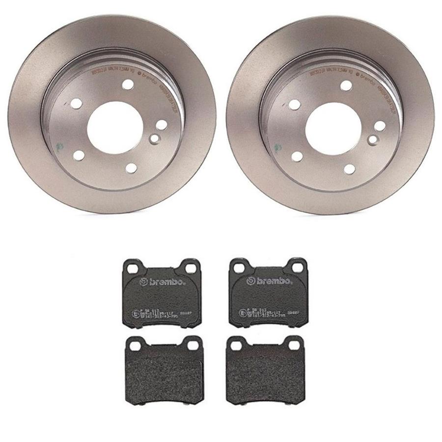 Brembo Disc Brake Pad and Rotor Kits KT04199