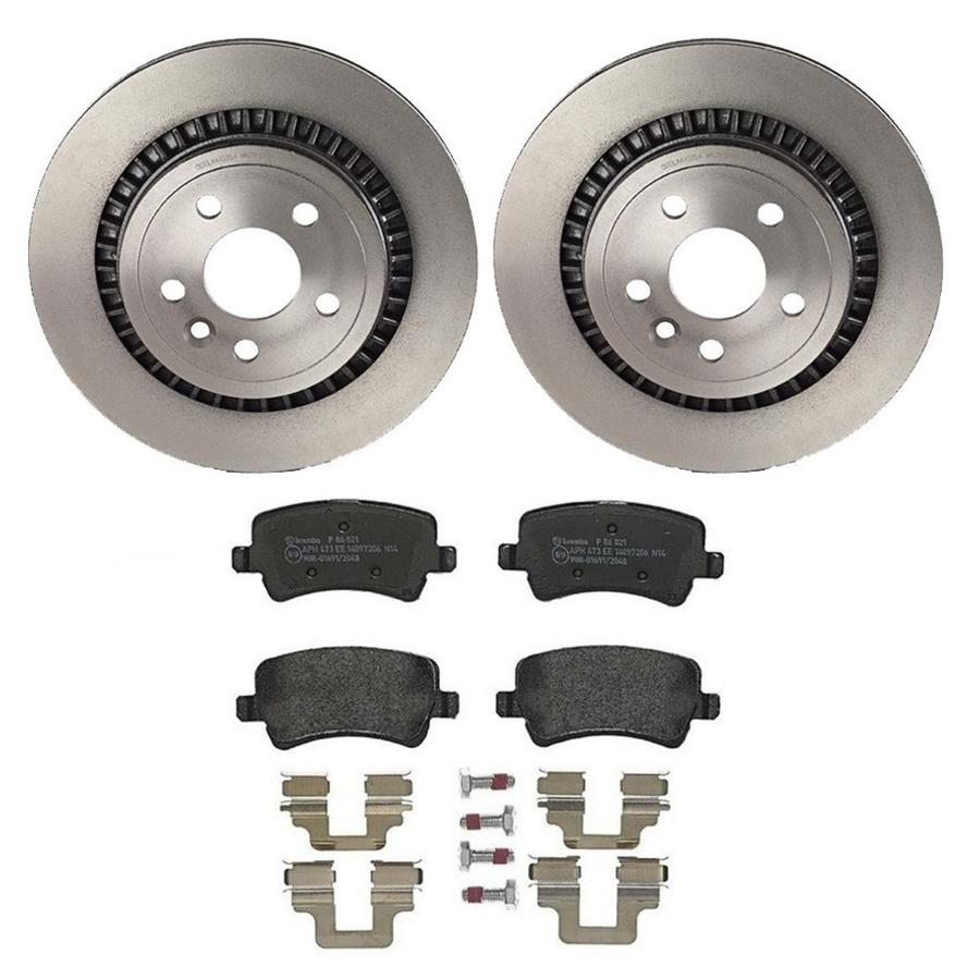 Brembo Disc Brake Pad and Rotor Kits KT04211