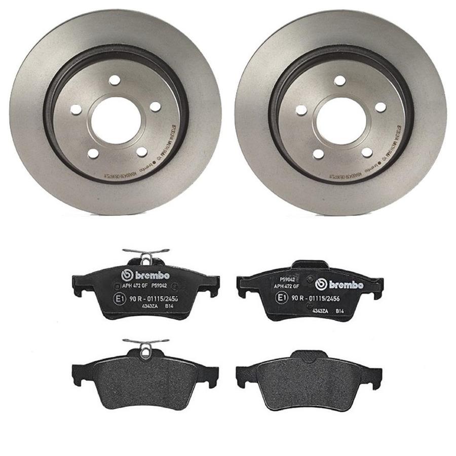 Brembo Disc Brake Pad and Rotor Kits KT04212
