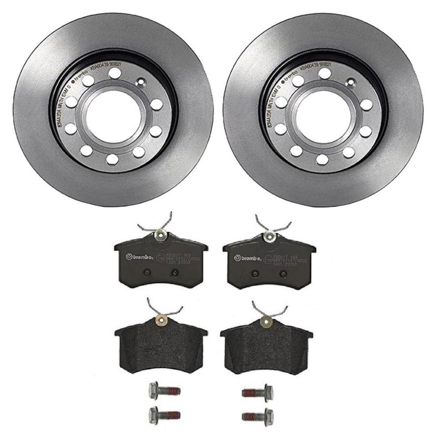 Brembo Disc Brake Pad and Rotor Kits KT04216